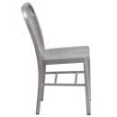 Flash Furniture CH-61200-18-SIL-GG Chair w/ Vertical Slat Back - Steel, Silver thumbnail 3
