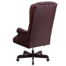 Flash Furniture CI-360-BY-GG Swivel Office Chair w/ High Back - Burgundy LeatherSoft Upholstery thumbnail 3
