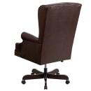 Flash Furniture CI-J600-BRN-GG Swivel Office Chair w/ High Back - Brown LeatherSoft Upholstery thumbnail 3
