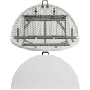 Flash Furniture DAD-122RZ-GG 47 3/4" Round Folding Table w/ Granite White Plastic Top, 29 1/2"H thumbnail 5