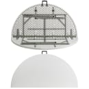 Flash Furniture DAD-154Z-GG 60 1/2" Round Folding Table w/ Granite White Plastic Top, 29 1/2"H thumbnail 5
