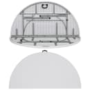 Flash Furniture DAD-183RZ-GG 71" Round Folding Table w/ Granite White Plastic Top, 29"H thumbnail 5