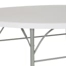 Flash Furniture DAD-183RZ-GG 71" Round Folding Table w/ Granite White Plastic Top, 29"H thumbnail 7