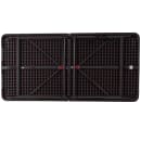 Flash Furniture DAD-LF-122Z-GG Rectangular Folding Table w/ Wood Grain Plastic Top - 48-1/4"W x 23-1/2"D x 29-1/2"H thumbnail 4