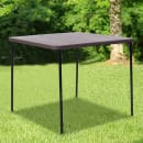 Flash Furniture DAD-LF-86-GG 34" Square Folding Table w/ Wood Grain Plastic Top, 28 1/2"H thumbnail 9