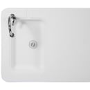 Flash Furniture DAD-PYZ-116-GG Rectangular Folding Table w/ Granite White Plastic Top - 45"W x 23"D x 34"H thumbnail 7