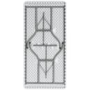 Flash Furniture DAD-YCZ-152-GG Rectangular Folding Table w/ Granite White Plastic Top - 60"W x 30"D x 29"H thumbnail 3
