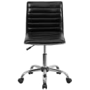 Flash Furniture DS-512B-BK-GG Swivel Task Chair w/ Low Back - Black Vinyl Upholstery thumbnail 5