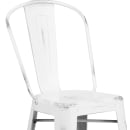 Flash Furniture ET-3534-30-WH-GG Bar Stool w/ Curved Back & Metal Seat, Distressed White thumbnail 7