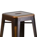Flash Furniture ET-BT3503-30-COP-GG Backless Bar Stool w/ Metal Seat, Distressed Copper thumbnail 4
