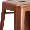 Flash Furniture ET-BT3503-30-POC-GG Backless Bar Stool w/ Metal Seat, Copper thumbnail 5