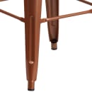 Flash Furniture ET-BT3503-30-POC-GG Backless Bar Stool w/ Metal Seat, Copper thumbnail 6