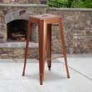 Flash Furniture ET-BT3503-30-POC-GG Backless Bar Stool w/ Metal Seat, Copper thumbnail 7