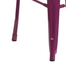 Flash Furniture ET-BT3503-30-PUR-GG Backless Bar Stool w/ Metal Seat, Purple thumbnail 5