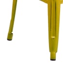 Flash Furniture ET-BT3503-30-YL-GG Backless Bar Stool w/ Metal Seat, Distressed Yellow thumbnail 5