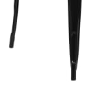 Flash Furniture ET-CT002-1-BK-GG 31 1/2" Square Dining Height Table - Steel, Black thumbnail 5