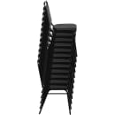 Flash Furniture FD-BHF-2-GG Stacking Banquet Chair w/ Black Vinyl Back & Seat - Steel Frame, Black thumbnail 11