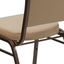 Flash Furniture FD-C01-COPPER-TN-VY-GG Stacking Banquet Chair w/ Tan Vinyl Back & Seat - Steel Frame, Copper Vein thumbnail 8
