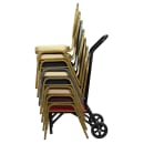 Flash Furniture FD-STK-DOLLY-GG Stacking Chair Dolly w/ (10) Chair Capacity - Steel, Black thumbnail 2