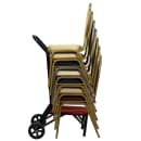 Flash Furniture FD-STK-DOLLY-GG Stacking Chair Dolly w/ (10) Chair Capacity - Steel, Black thumbnail 3