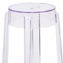 Flash Furniture FH-118-APC1-GG Counter Height Backless Stool w/ Plastic Seat, Transparent Crystal thumbnail 4