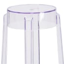 Flash Furniture FH-118-APC2-GG Backless Bar Stool w/ Plastic Seat, Transparent Crystal thumbnail 4
