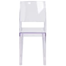Flash Furniture FH-121-APC-GG Stacking Side Chair w/ Plain Back - Polycarbonate, Transparent Crystal thumbnail 5