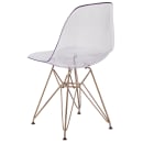 Flash Furniture FH-130-CPC1-GG Ghost Side Chair - Polypropylene, Transparent Crystal thumbnail 4