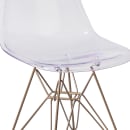 Flash Furniture FH-130-CPC1-GG Ghost Side Chair - Polypropylene, Transparent Crystal thumbnail 7