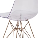 Flash Furniture FH-130-CPC1-GG Ghost Side Chair - Polypropylene, Transparent Crystal thumbnail 8