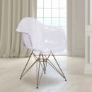 Flash Furniture FH-132-CPC1-GG Arm Chair - Clear Polycarbonate w/ Gold Frame thumbnail 9