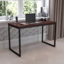 Flash Furniture GC-GF156-12-MHG-GG Office Desk w/ Mahogany Laminate Top & Black Steel Frame - 47 1/4"W x 23 1/2"D x 29 1/2"H thumbnail 10