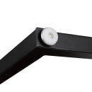 Flash Furniture GC-GF156-12-MHG-GG Office Desk w/ Mahogany Laminate Top & Black Steel Frame - 47 1/4"W x 23 1/2"D x 29 1/2"H thumbnail 5