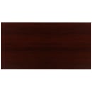 Flash Furniture GC-GF156-12-MHG-GG Office Desk w/ Mahogany Laminate Top & Black Steel Frame - 47 1/4"W x 23 1/2"D x 29 1/2"H thumbnail 8