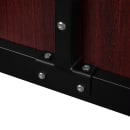 Flash Furniture GC-GF156-14-MHG-GG Office Desk w/ Mahogany Laminate Top & Black Steel Frame - 55"W x 23 1/2"D x 29 3/4"H thumbnail 7