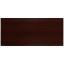 Flash Furniture GC-GF156-14-MHG-GG Office Desk w/ Mahogany Laminate Top & Black Steel Frame - 55"W x 23 1/2"D x 29 3/4"H thumbnail 8
