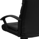 Flash Furniture GO-1004-BK-LEA-GG Swivel Office Chair w/ Mid Back - Black LeatherSoft Upholstery thumbnail 8