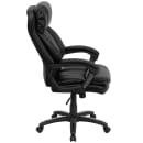 Flash Furniture GO-1097-BK-LEA-GG Swivel Office Chair w/ High Back - Black LeatherSoft Upholstery thumbnail 2