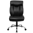 Flash Furniture GO-1235-BK-LEA-GG Swivel Big & Tall Office Chair w/ High Back - Black LeatherSoft Upholstery thumbnail 5