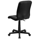 Flash Furniture GO-1691-1-BK-GG Swivel Office Chair w/ Mid Back - Black Vinyl Upholstery thumbnail 4