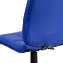 Flash Furniture GO-1691-1-BLUE-GG Swivel Office Chair w/ Mid Back - Blue Vinyl Upholstery thumbnail 8
