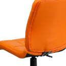 Flash Furniture GO-1691-1-ORG-GG Swivel Office Chair w/ Mid Back - Orange Vinyl Upholstery thumbnail 8