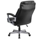 Flash Furniture GO-1850-1-LEA-GG Swivel Big & Tall Office Chair w/ High Back - Black LeatherSoft Upholstery thumbnail 4