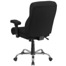Flash Furniture GO-2031F-GG Swivel Big & Tall Office Chair w/ Mid Back - Black Fabric Upholstery thumbnail 4