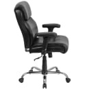 Flash Furniture GO-2031-LEA-GG Swivel Big & Tall Office Chair w/ Mid Back - Black LeatherSoft Upholstery thumbnail 3