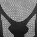 Flash Furniture GO-2032-GG Swivel Big & Tall Office Chair w/ Mid Back - Black Mesh Back & Seat thumbnail 10