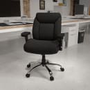Flash Furniture GO-2073F-GG Swivel Big & Tall Office Chair w/ Mid Back - Black Polyester Upholstery thumbnail 9