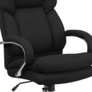Flash Furniture GO-2078-GG Swivel Big & Tall Office Chair w/ High Back - Black Polyester Upholstery thumbnail 7