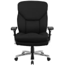 Flash Furniture GO-2085-GG Swivel Big & Tall Office Chair w/ High Back - Black Polyester Upholstery thumbnail 5