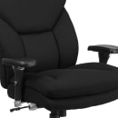 Flash Furniture GO-2085-GG Swivel Big & Tall Office Chair w/ High Back - Black Polyester Upholstery thumbnail 7
